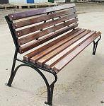 Лавочка со спинкой вар.2 (С) без подлокотников*** Лавочка со спинкой вар.2 (С) без подлокотников***