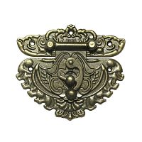 Фиксатор для шкатул.А-074 81х74mm цвет: золото (KL2-8-5) /10/ Фиксатор для шкатул.А-074 81х74mm цвет: золото (KL2-8-5) /10/