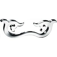 Ручка-скоба 128 мм BRASS современная классика, глянцевый хром, 305128МР02*** Ручка-скоба 128 мм BRASS современная классика, глянцевый хром, 305128МР02***