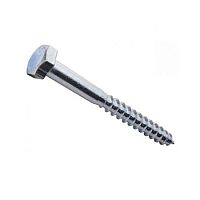 Шуруп с шестигранной головкой, цинк 10х130 (глухарь) /25/ Шуруп с шестигранной головкой, цинк 10х130 (глухарь) /25/