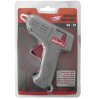 Пистолет клеевой d=7 мм, 20 Вт, два стержня, электрический, GG-20 РОКОТ, FALCO,  646-261   Пистолет клеевой d=7 мм, 20 Вт, два стержня, электрический, GG-20 РОКОТ, FALCO,  646-261