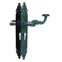 Ручка на планке Amig 100-280*45 (антик. зеленый) 6567 00026567 Ручка на планке Amig 100-280*45 (антик. зеленый) 6567 00026567