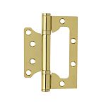 Петля универсальная накладная без врезки ECO "Н-М" 800 латунь (100*75*2,5) 15525 Петля универсальная накладная без врезки ECO "Н-М" 800 латунь (100*75*2,5) 15525