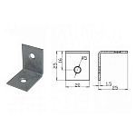 18093 Уголок метал. 25х25х20 (20шт) 18093 Уголок метал. 25х25х20 (20шт)