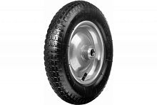 Колесо пневматическое для тачки, 360 мм, СИБИН СК-3, 39905 / 39909 / 39910-3 Колесо пневматическое для тачки, 360 мм, СИБИН СК-3, 39905 / 39909 / 39910-3