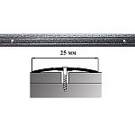 Порог АЛ-163-С 0,9м антик серебряный, Стык алюминевый узкий, 25 мм Порог АЛ-163-С 0,9м антик серебряный, Стык алюминевый узкий, 25 мм