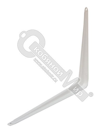 Кронштейн 1-250х200-W, белый,  00016971