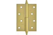 Петля сталь 610-4 мат.латунь правая 10566 Петля сталь 610-4 мат.латунь правая 10566