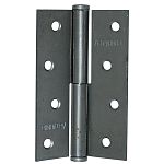 Петля л.сталь 100х70х2,5 без покрытия Петля л.сталь 100х70х2,5 без покрытия