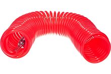 Шланг спиральный воздушный с быстросъемными соединениями, 10 м, Matrix, 57004 Шланг спиральный воздушный с быстросъемными соединениями, 10 м, Matrix, 57004