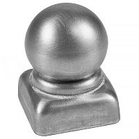 Заглушка с шаром штампованная квадратная 27х20х1 мм d 20 SK35.05.20 Заглушка с шаром штампованная квадратная 27х20х1 мм d 20 SK35.05.20