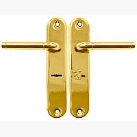 Комплект ручек на планке/Комплект накладок/РФ69-016Л/125.У4 золото 70153 Комплект ручек на планке/Комплект накладок/РФ69-016Л/125.У4 золото 70153