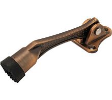 Фиксатор дверной АЛЛЮР КН-130 BR бронза "козья ножка" БЛИСТЕР Фиксатор дверной АЛЛЮР КН-130 BR бронза "козья ножка" БЛИСТЕР