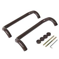 Комплект ручек офисных 350/30 коричневая RAL 8017 Комплект ручек офисных 350/30 коричневая RAL 8017