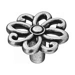 15.375.36.16 Ручка кнопка современная классика, старое серебро 15.375.36.16 Ручка кнопка современная классика, старое серебро