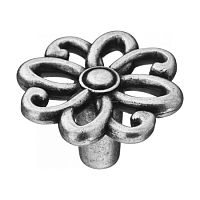 15.375.36.16 Ручка кнопка современная классика, старое серебро 15.375.36.16 Ручка кнопка современная классика, старое серебро