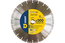 Диск алмазный по бетону и камню 300х10х3,2х25,4/20 мм, GRAFF серия Master, 22300 Диск алмазный по бетону и камню 300х10х3,2х25,4/20 мм, GRAFF серия Master, 22300