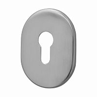 Накладка декоративная под цилиндр матовый никель, ESC 473 SN Накладка декоративная под цилиндр матовый никель, ESC 473 SN