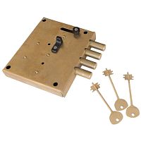 Замок накладной KERBEROS 131.11.034/3/0:1 латунь Замок накладной KERBEROS 131.11.034/3/0:1 латунь