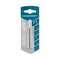 Сверло алмазное 4 мм по керамограниту и керамике, "Hagwert", 576204 Сверло алмазное 4 мм по керамограниту и керамике, "Hagwert", 576204