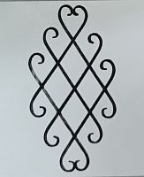 Узор "Сеточка-1" 680х430 мм квадрат 10х10 мм*** Узор "Сеточка-1" 680х430 мм квадрат 10х10 мм***