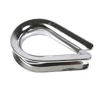 Коуш для стальных канатов 3мм. DIN6899 /5/ Коуш для стальных канатов 3мм. DIN6899 /5/