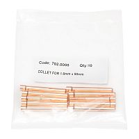 Цанга 1,6х50,0 мм, /10/, 702.0008 Цанга 1,6х50,0 мм, /10/, 702.0008