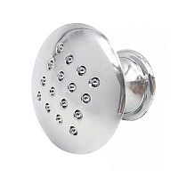 Ручка-кнопка мебельная d=30 мм, хром, 507, 128-054 /100/1000/ Ручка-кнопка мебельная d=30 мм, хром, 507, 128-054 /100/1000/