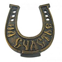 Подкова "На счастье" патина медь 91*78*14 (0,154 кг) Подкова "На счастье" патина медь 91*78*14 (0,154 кг)
