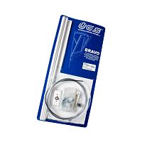 Набор UCS для фрамужного открывания BRAVO 250мм,3.05м белый 40649К Набор UCS для фрамужного открывания BRAVO 250мм,3.05м белый 40649К