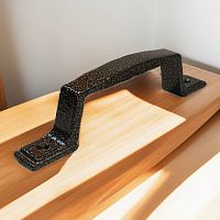 Ручка-скоба оконная  РС-80-С антик бронза  (50)