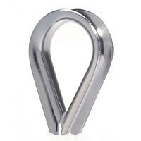 Коуш для стальных канатов 10мм. DIN6899 /5/ Коуш для стальных канатов 10мм. DIN6899 /5/