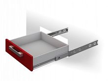Направляющие шариковые 500х45 мм, усиленные полного выдвижения, Boyard Satellite, DB4501Zn/500 Направляющие шариковые 500х45 мм, усиленные полного выдвижения, Boyard Satellite, DB4501Zn/500