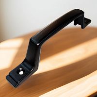 Ручка-скоба  оконная  РС-80.02-С  черная матовая  (50)