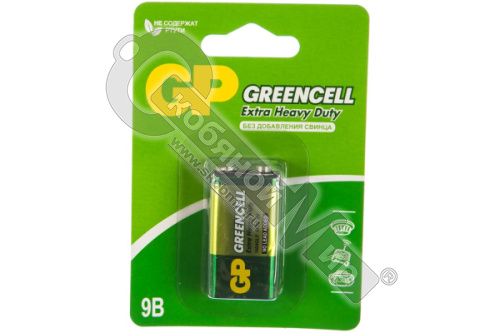 Элемент питания GP Greenceil 1604G/6F22 BL1