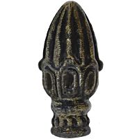 Навершие кованое шишка 85х40 мм d30 мм 1169-2/18173 Навершие кованое шишка 85х40 мм d30 мм 1169-2/18173