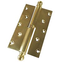 Петля П-120 правая .латунь (круг.шишка) Петля П-120 правая .латунь (круг.шишка)