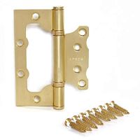 Петля накладная Apecs 100*75*2,5 -B2-Steel-GM мат.золото Петля накладная Apecs 100*75*2,5 -B2-Steel-GM мат.золото