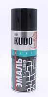 Эмаль-аэрозоль универсальная KUDO, черный глянцевый (0,52 л), KU-1002 Эмаль-аэрозоль универсальная KUDO, черный глянцевый (0,52 л), KU-1002