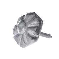 Гвоздь декоративный 22 х16 мм серебро Гвоздь декоративный 22 х16 мм серебро