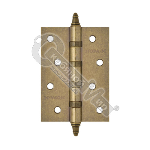 Петля универсальная сталь 4-4ВВ с колп бронза 10071 Петля универсальная сталь 4-4ВВ с колп бронза 10071