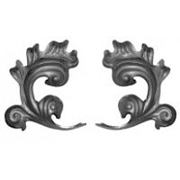 Лист штампованный пара 105х90х2 мм 19-1023 Лист штампованный пара 105х90х2 мм 19-1023