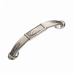 Ручка-скоба 96 мм BRASS современная классика, античное серебро, 15.129.96.16*** Ручка-скоба 96 мм BRASS современная классика, античное серебро, 15.129.96.16***