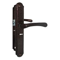 Ручка на планке РДП-1-006-42С АМ-Л антик медь.лев./15/