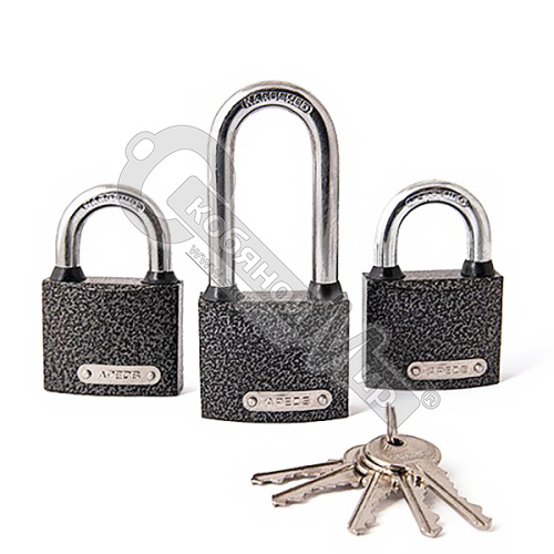 Замки навесные Apecs PD-01-50-Blister (2+1-L Locks+5Keys) 00028743