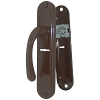 Ручка на планке РДП-2-006-42С-шоколад лак,лев./15/