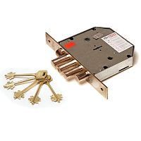 Замок врезной Гранит 1.06.41.5 правый,никель,сувальдный,стержни 3шт,d18мм под фалевую ручку,задвижка Замок врезной Гранит 1.06.41.5 правый,никель,сувальдный,стержни 3шт,d18мм под фалевую ручку,задвижка