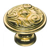 Ручка-кнопка BRASS классика, латунь глянцевая латунь, 012035L*** Ручка-кнопка BRASS классика, латунь глянцевая латунь, 012035L***