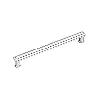 1101192MP02 Ручка скоба современная классика, глянцевый хром192 мм BRASS 1101192MP02 Ручка скоба современная классика, глянцевый хром192 мм BRASS