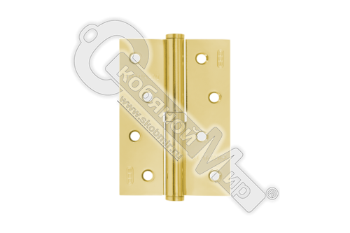 Петля сталь 750-5 латунь левая 10595